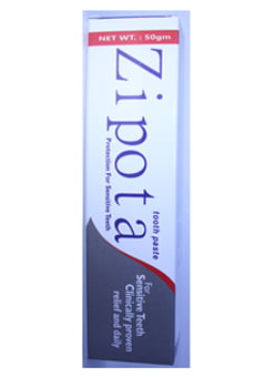 zipota-gel tooth paste